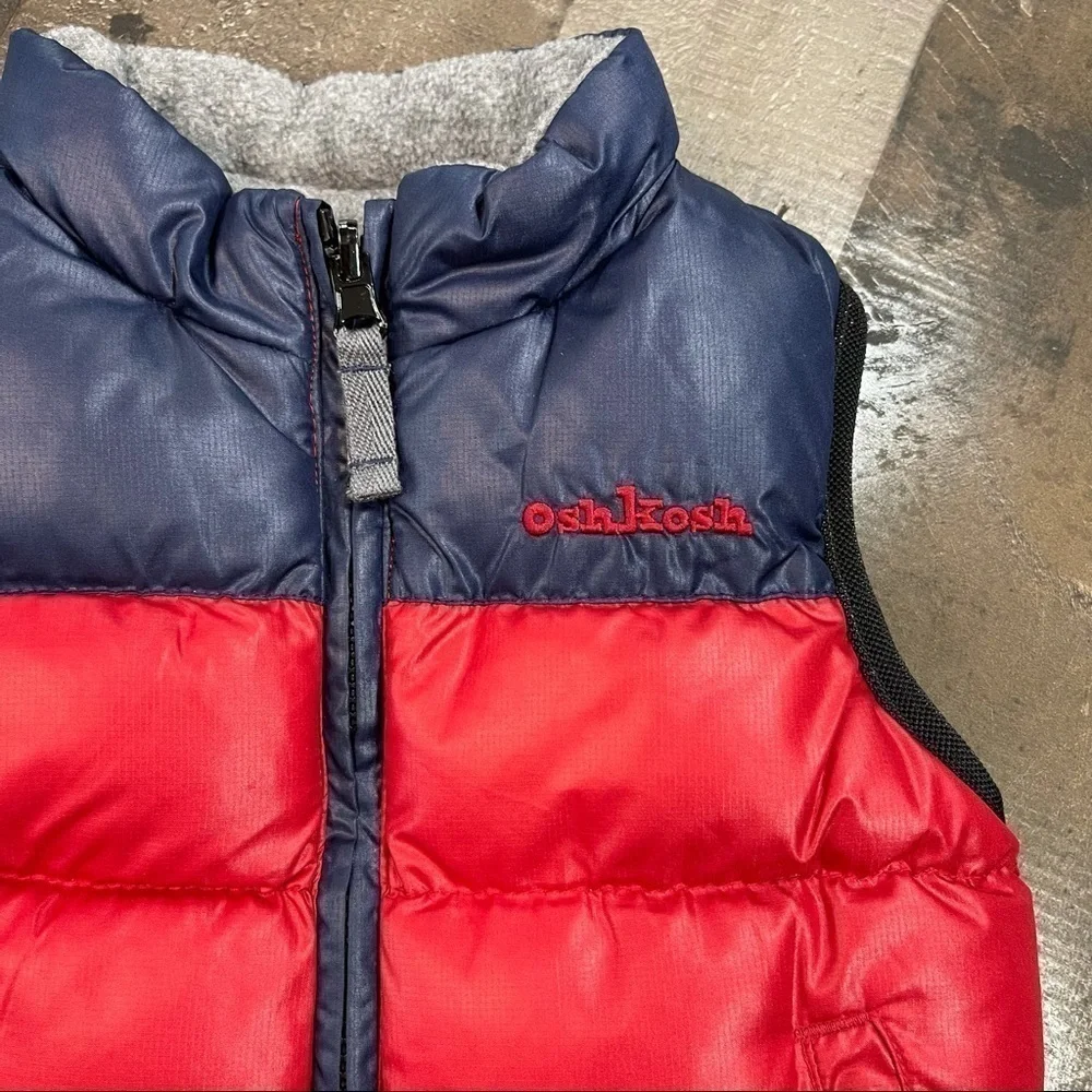 Oshkosh Reversible Puffer Vest size 18 months